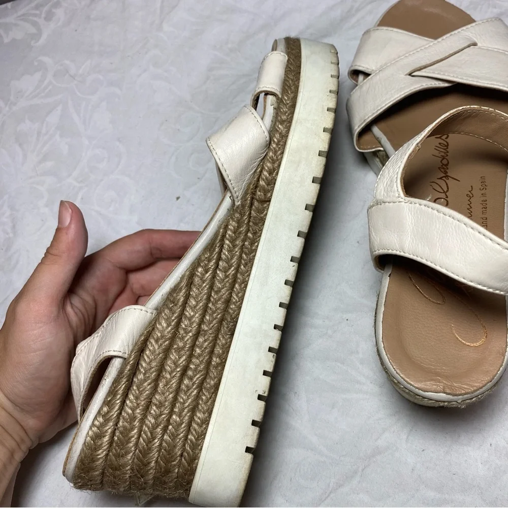 Vintage Gaimo Espadrille HandMade in Spain 39 1980’s Excellent Cond Platform